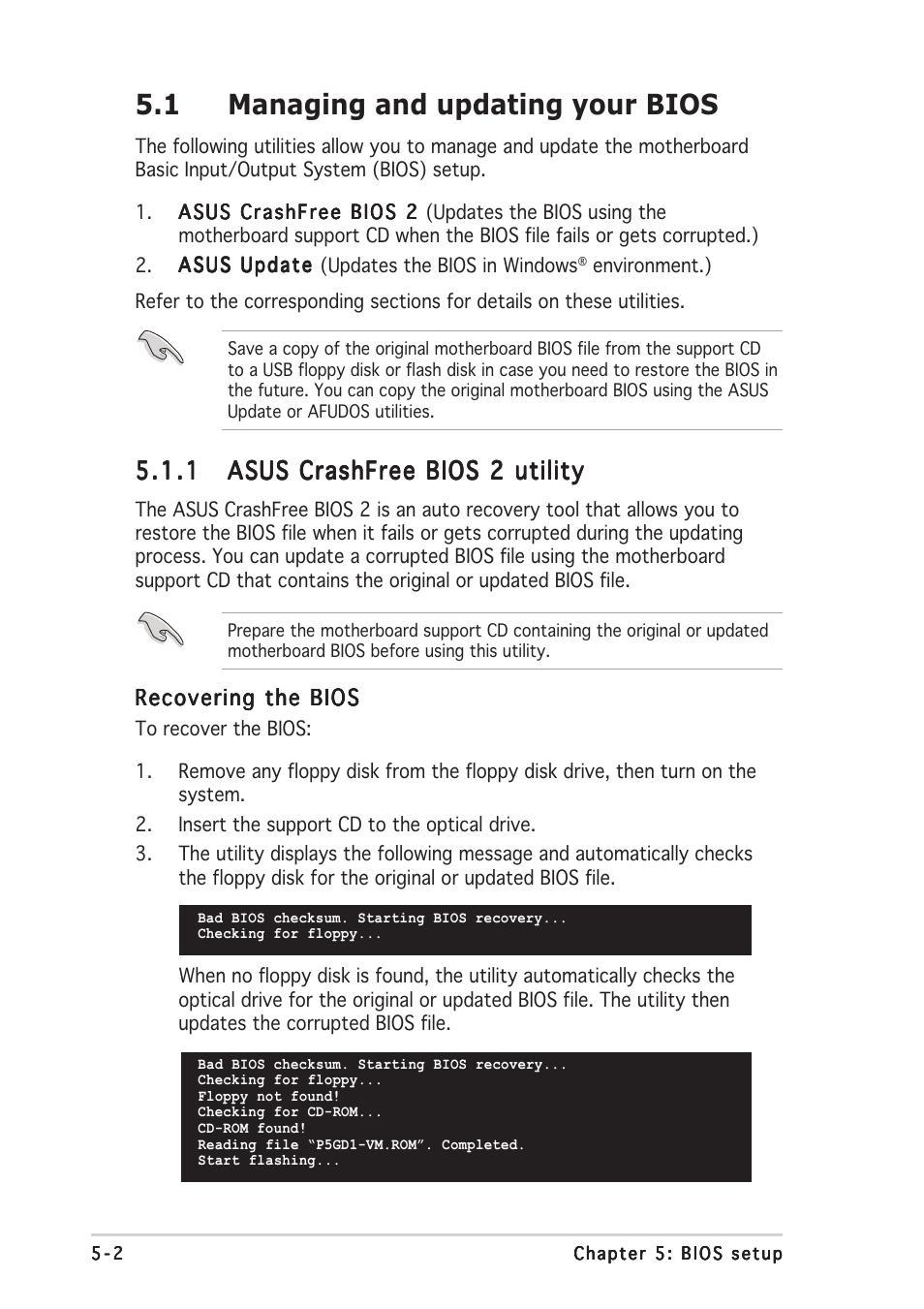 1 managing and updating your bios | Asus Pundit-PH3 User Manual | Page 62 / 94