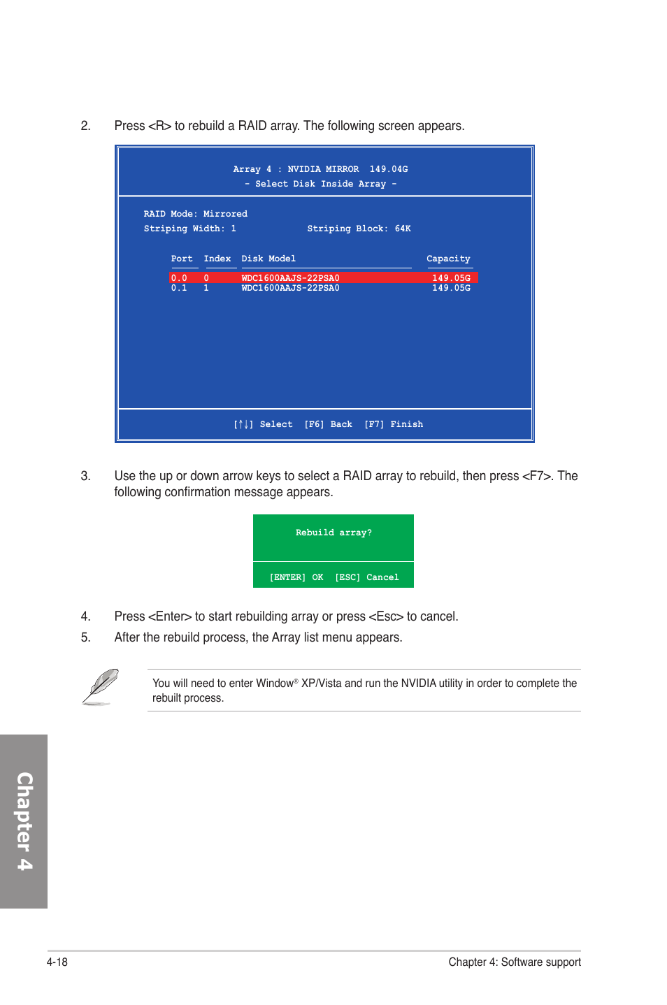 Chapter 4 | Asus M4N82 Deluxe User Manual | Page 116 / 128