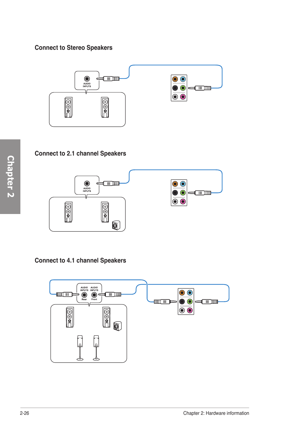Chapter 2 | Asus M4N82 Deluxe User Manual | Page 46 / 128