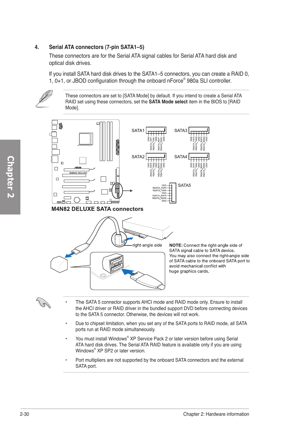 Chapter 2 | Asus M4N82 Deluxe User Manual | Page 50 / 128