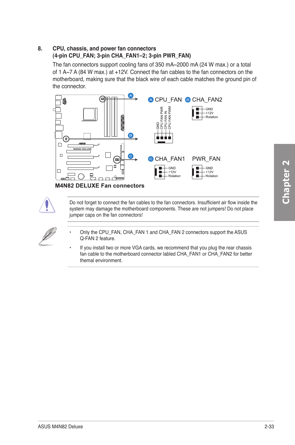 Chapter 2 | Asus M4N82 Deluxe User Manual | Page 53 / 128