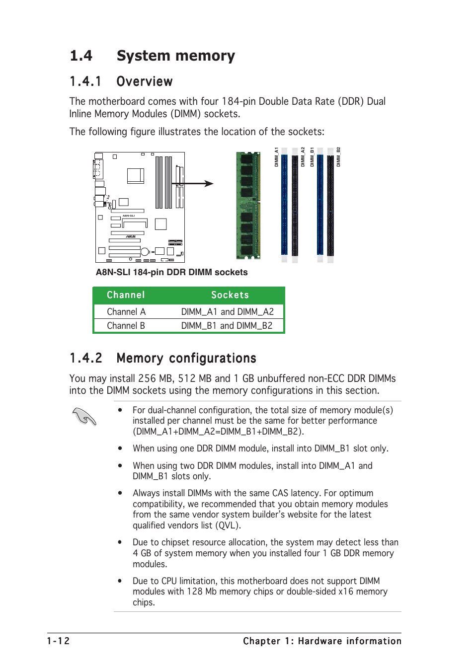 1 overview overview overview overview overview | Asus A8N-SLI User Manual | Page 20 / 74