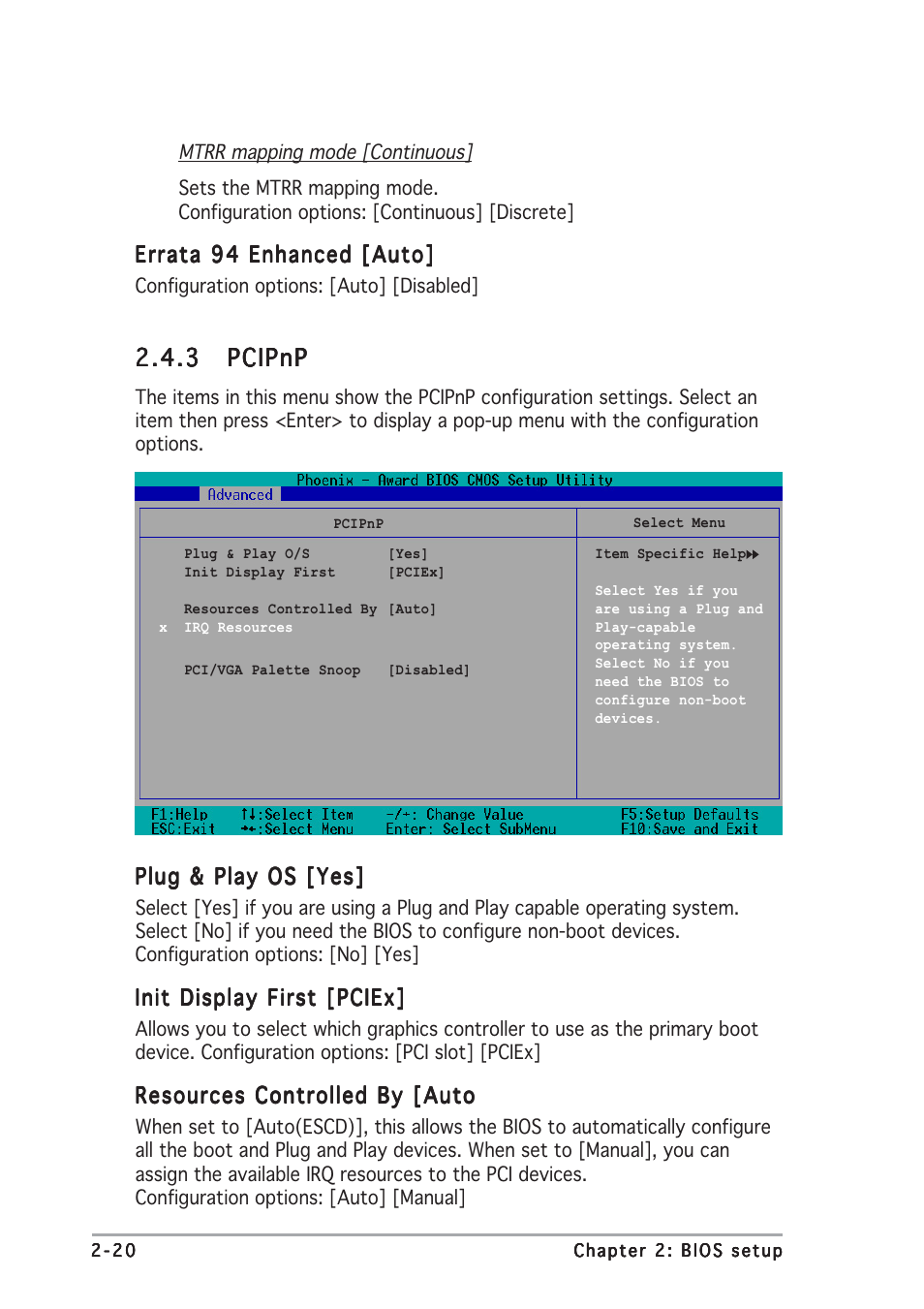 3 pcipnp pcipnp pcipnp pcipnp pcipnp | Asus A8N-SLI User Manual | Page 56 / 74