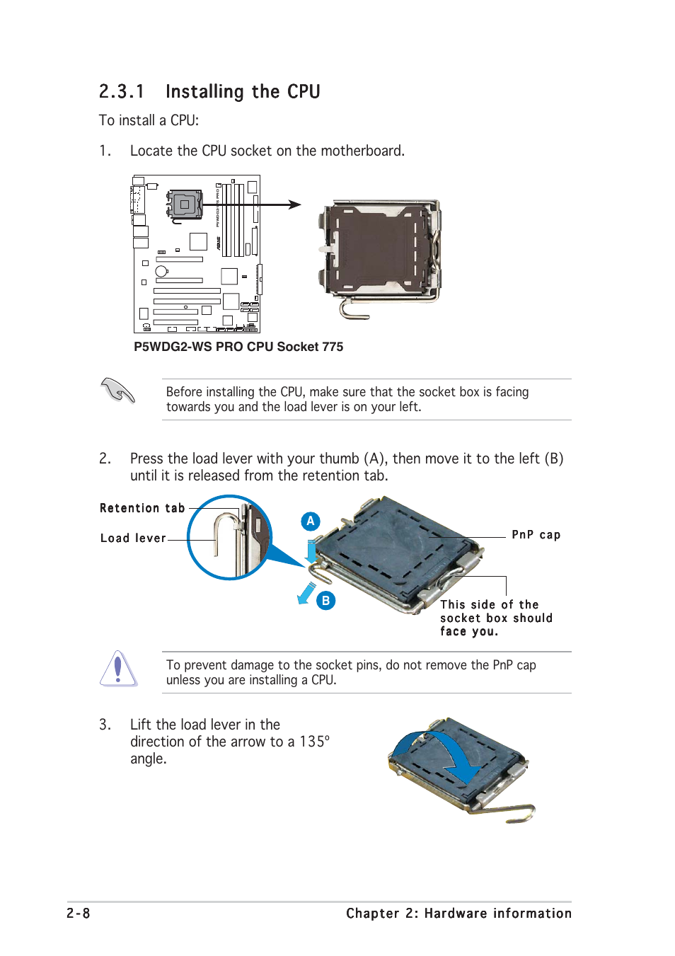 Asus P5WDG2 WS Professional User Manual | Page 34 / 172