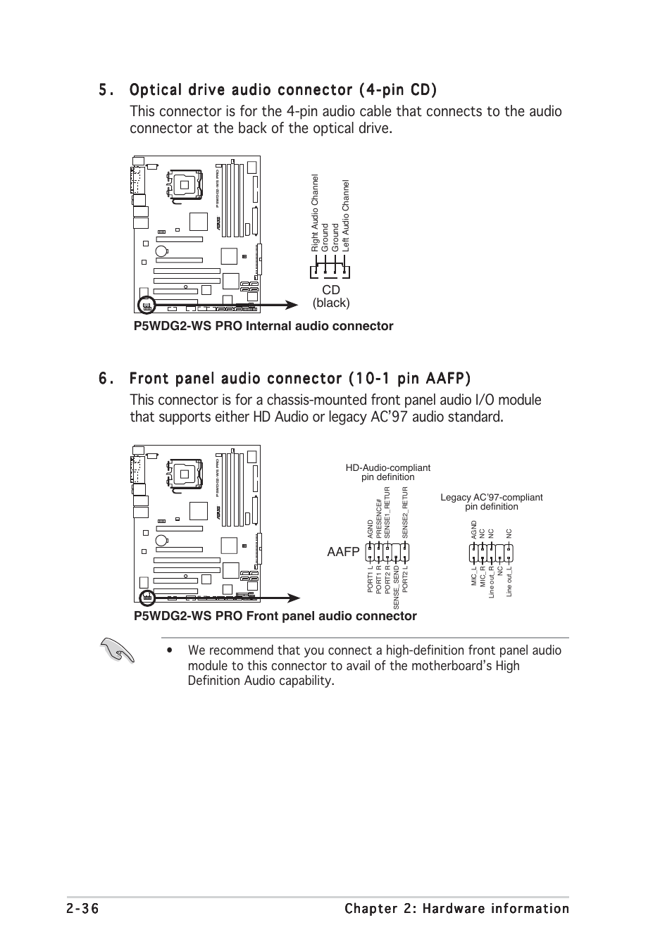 Asus P5WDG2 WS Professional User Manual | Page 62 / 172