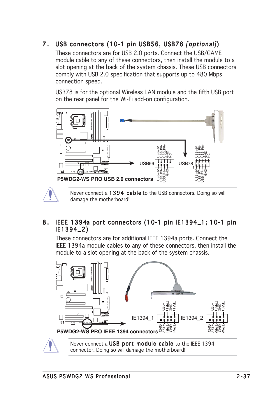 Asus P5WDG2 WS Professional User Manual | Page 63 / 172