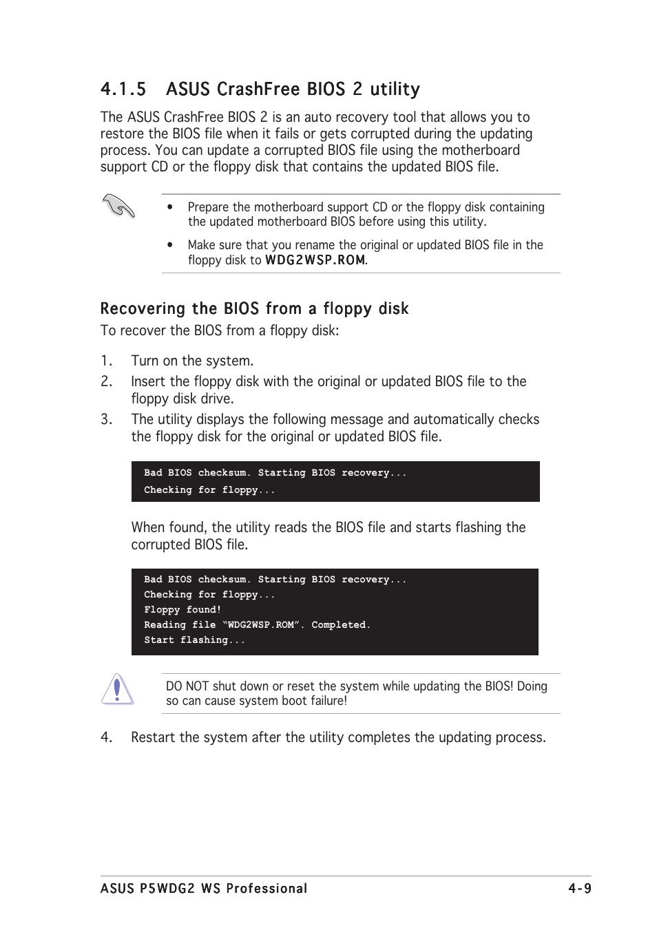 Asus P5WDG2 WS Professional User Manual | Page 85 / 172