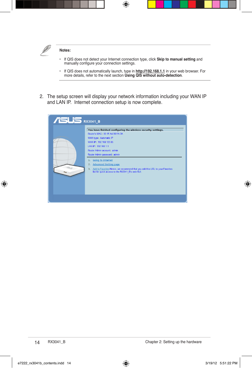 Asus RX3041_B User Manual | Page 14 / 36