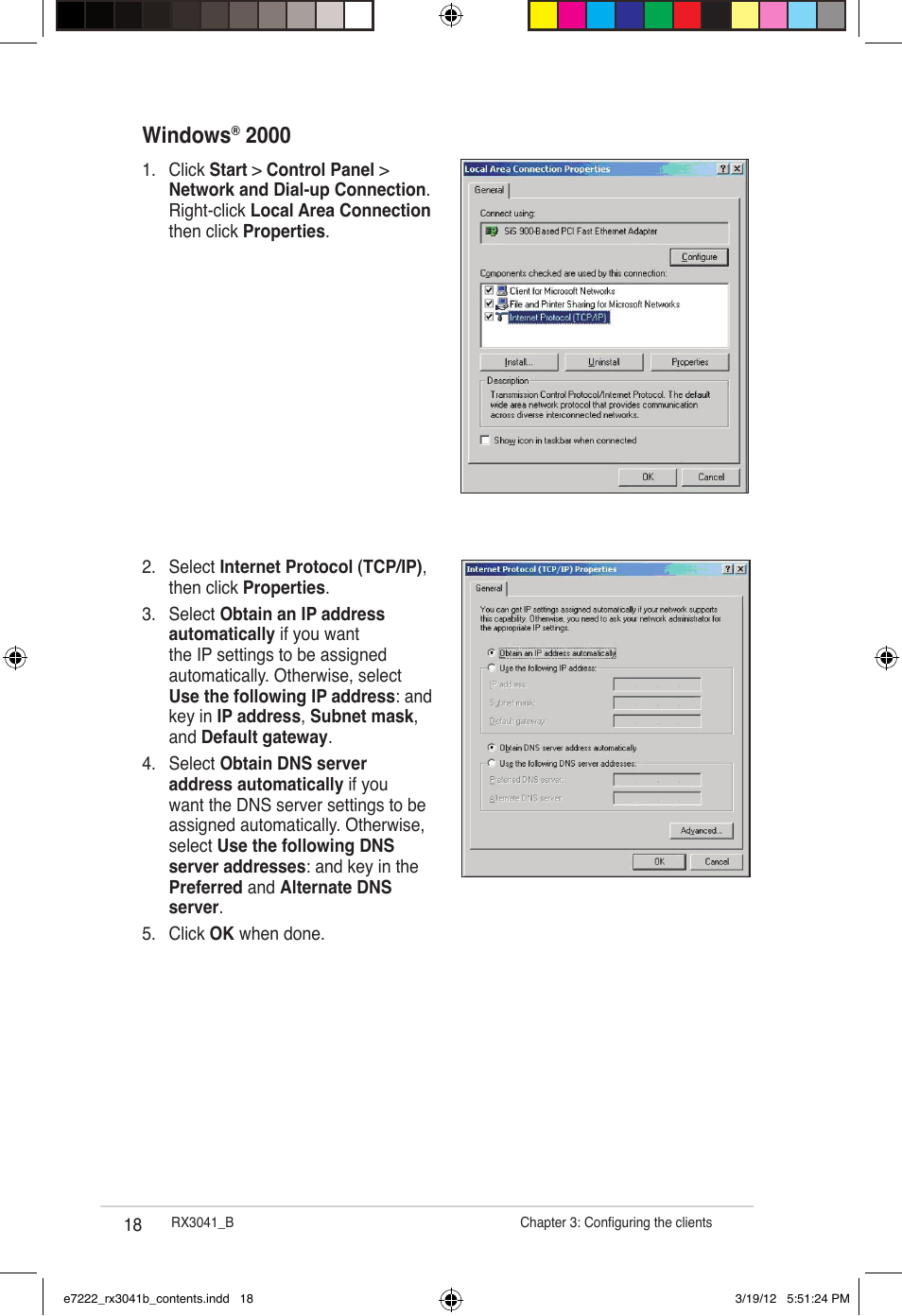 Windows | Asus RX3041_B User Manual | Page 18 / 36