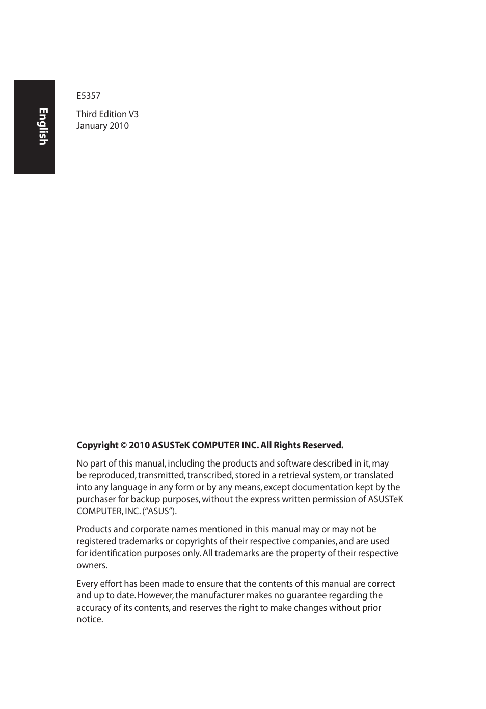 Asus EB1501U User Manual | Page 2 / 46