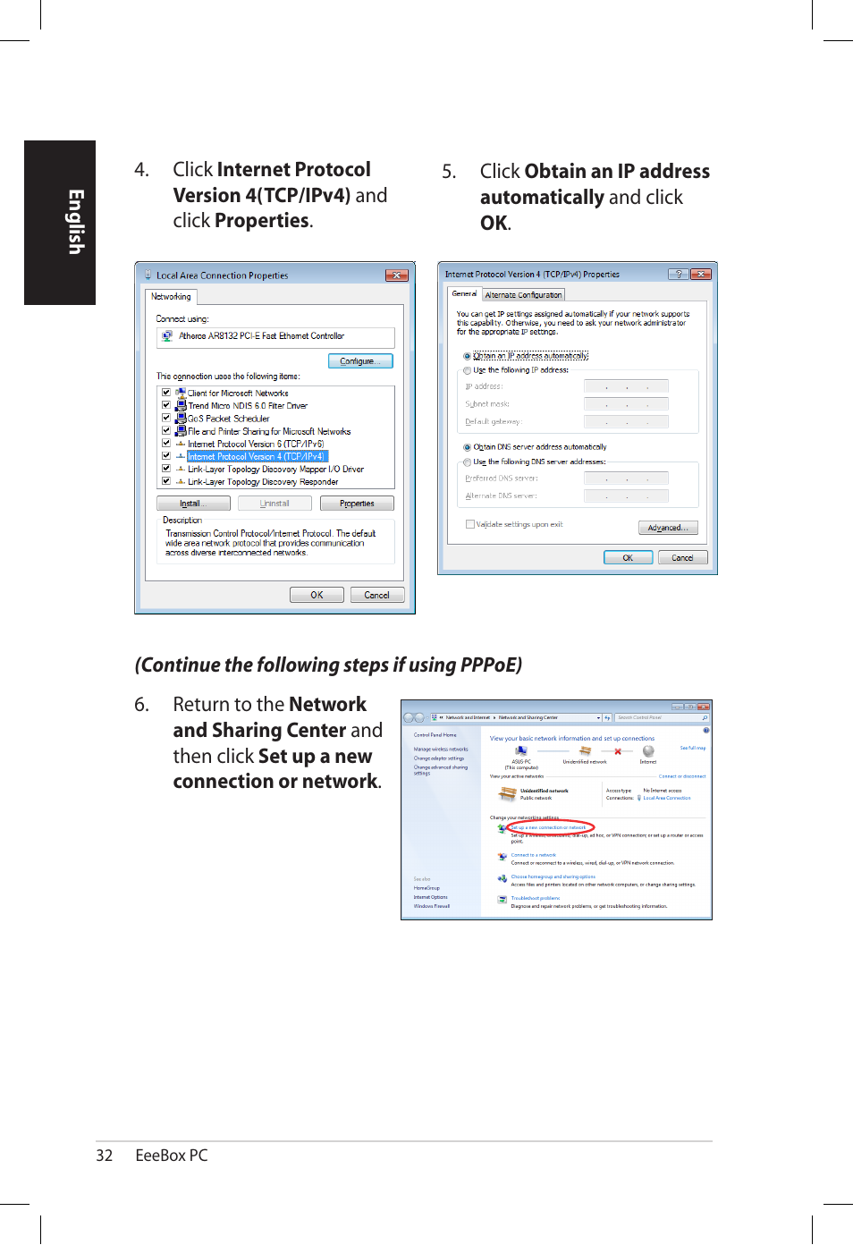 Asus EB1501U User Manual | Page 32 / 46