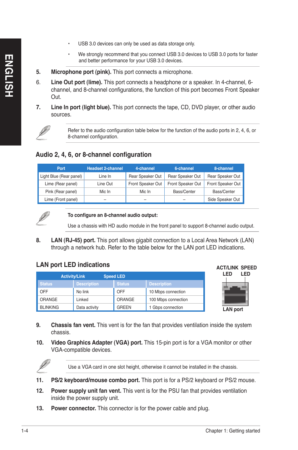 En g lis h en g li sh en g lis h en g li sh | Asus BT6130 User Manual | Page 14 / 54