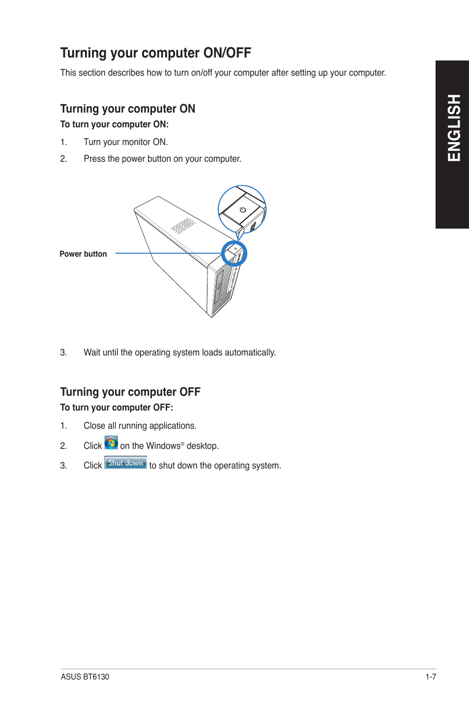 En g lis h en g li sh | Asus BT6130 User Manual | Page 17 / 54