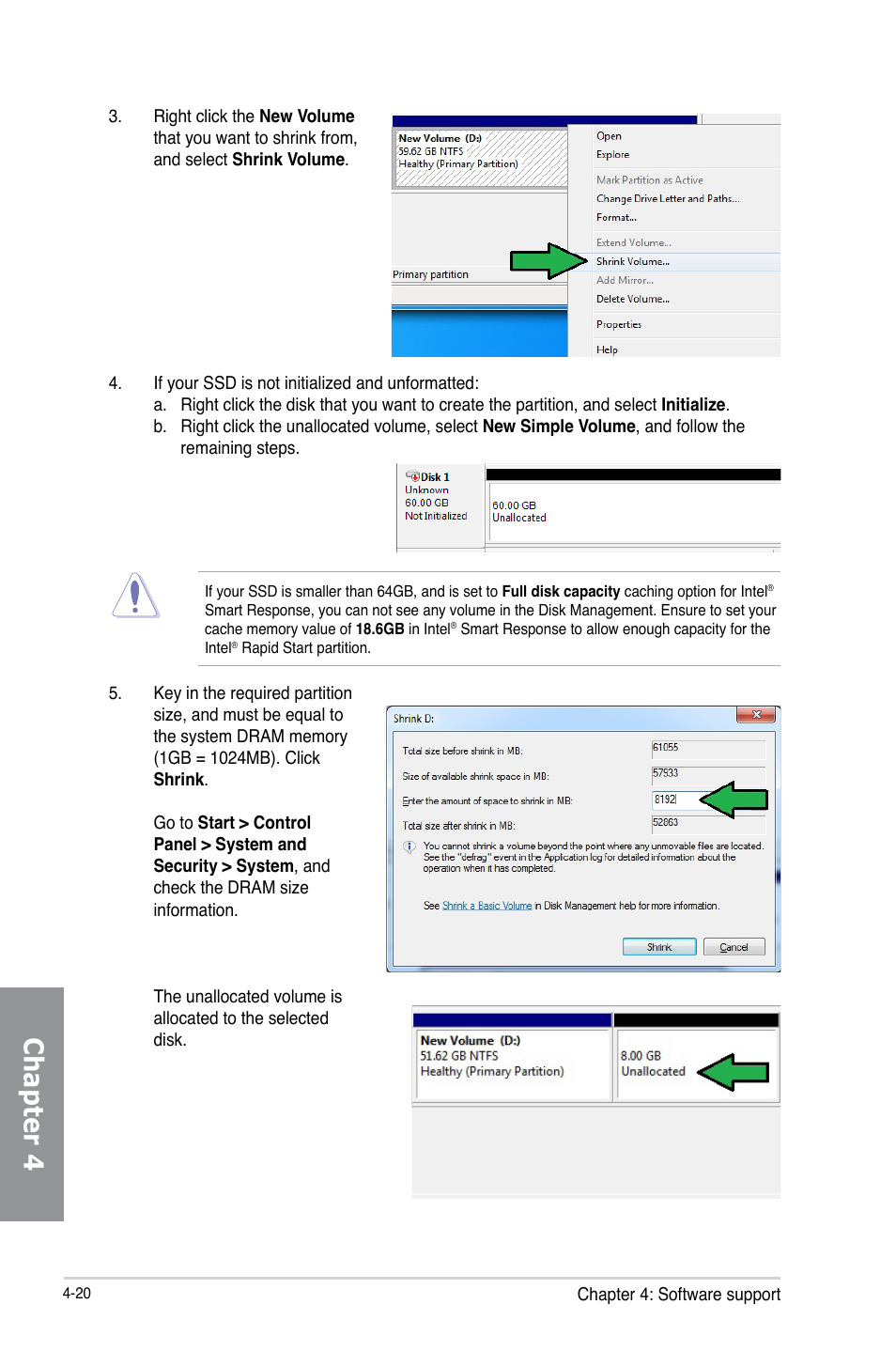 Chapter 4 | Asus P8Z77-V LK User Manual | Page 122 / 150