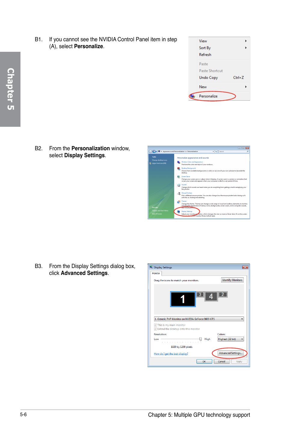 Chapter 5 | Asus P8Z77-V LK User Manual | Page 144 / 150