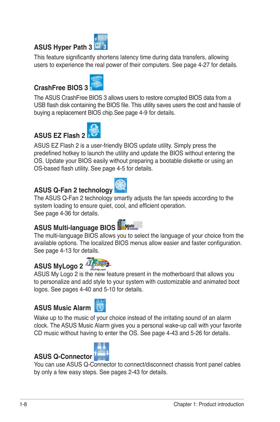 Asus P5W DH Deluxe User Manual | Page 24 / 212