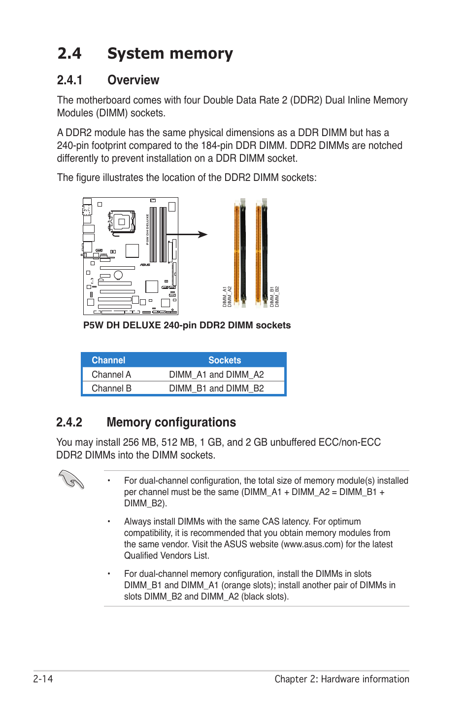 1 overview | Asus P5W DH Deluxe User Manual | Page 42 / 212