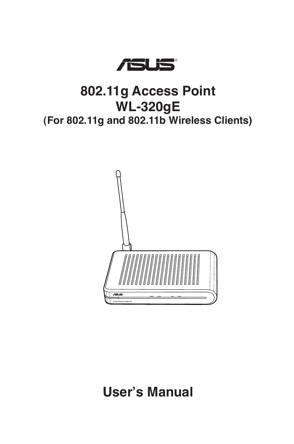 Asus WL-320gE User Manual | 71 pages