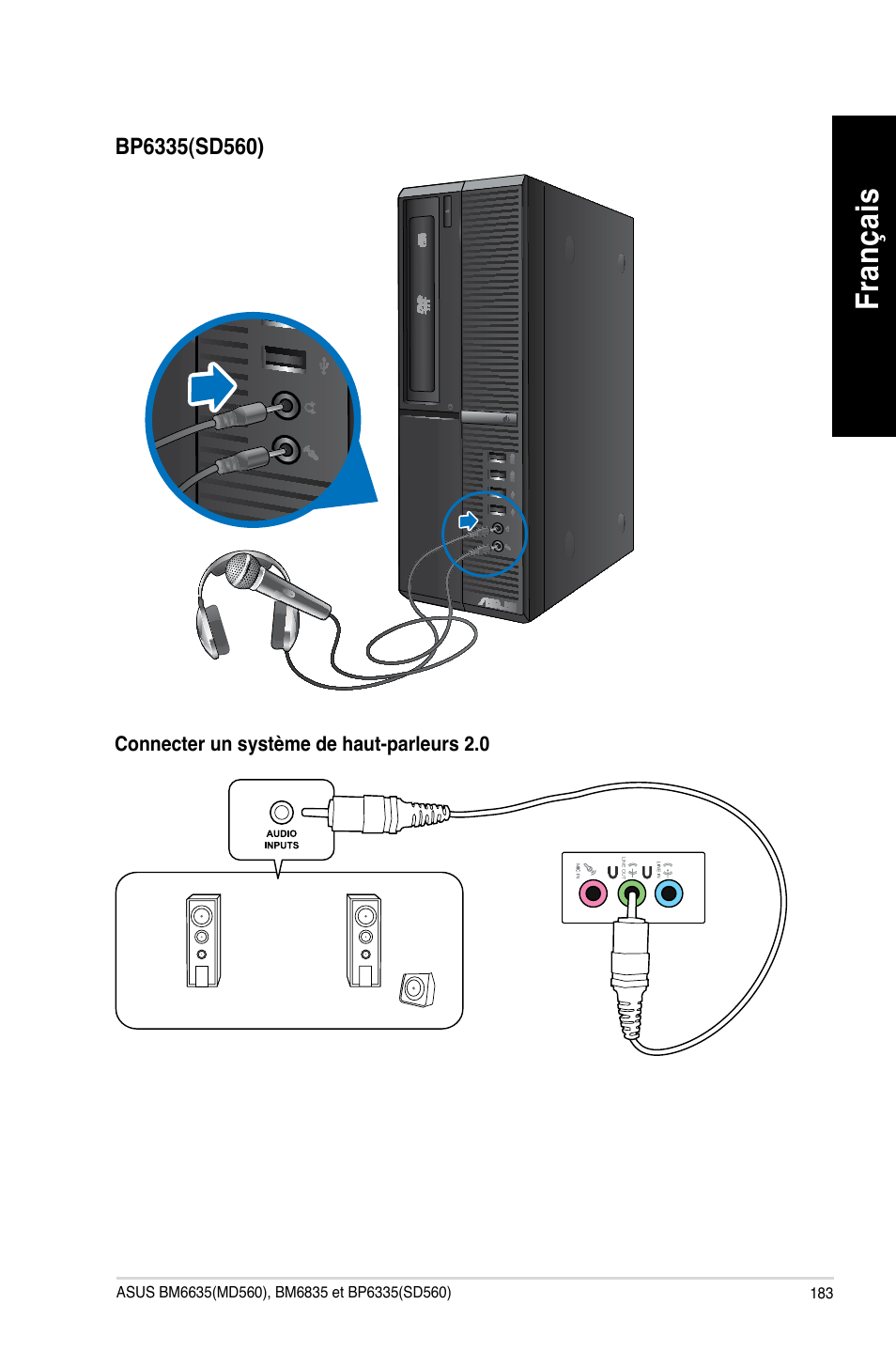 Fra nç ais fr an ça is | Asus BP6335 User Manual | Page 185 / 510