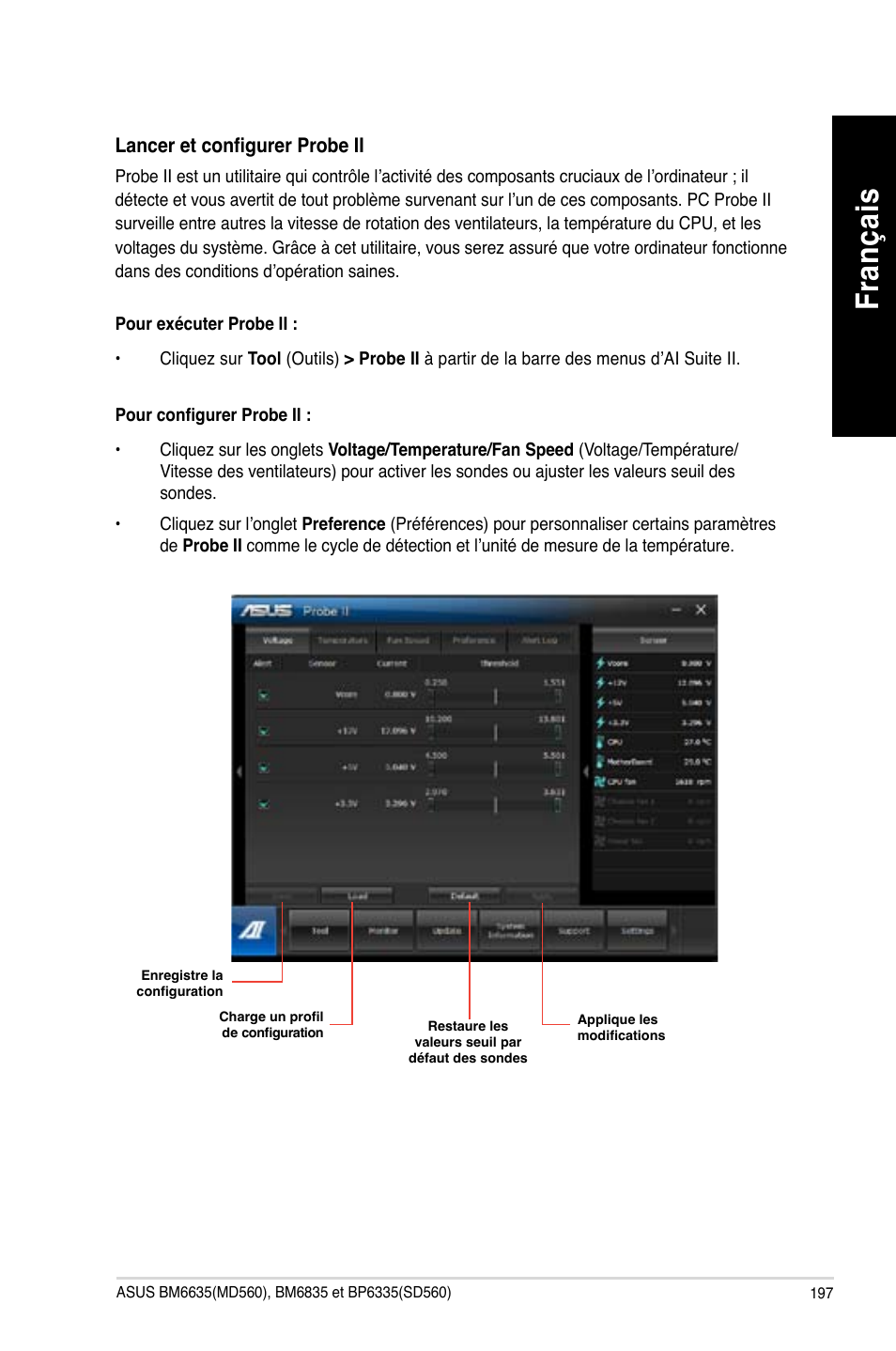 Fra nç ais fr an ça is | Asus BP6335 User Manual | Page 199 / 510