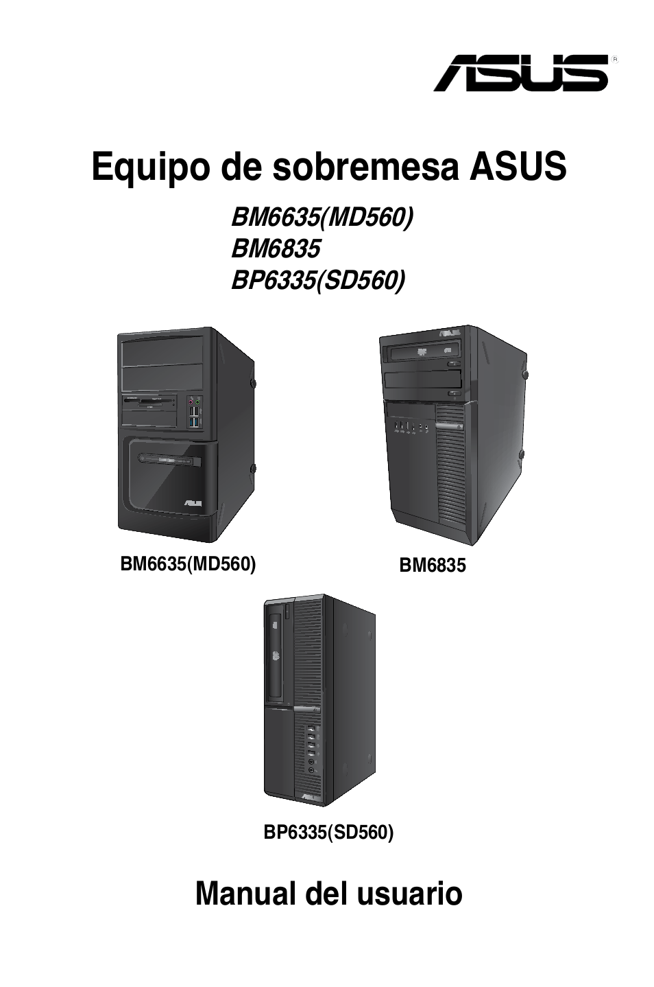 Equipo de sobremesa asus, Manual del usuario | Asus BP6335 User Manual | Page 295 / 510