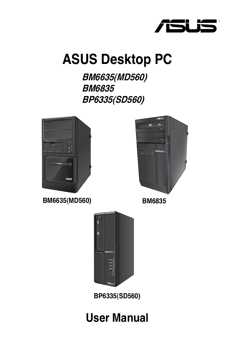 English, Asus.desktop.pc, User.manual | Asus BP6335 User Manual | Page 3 / 510