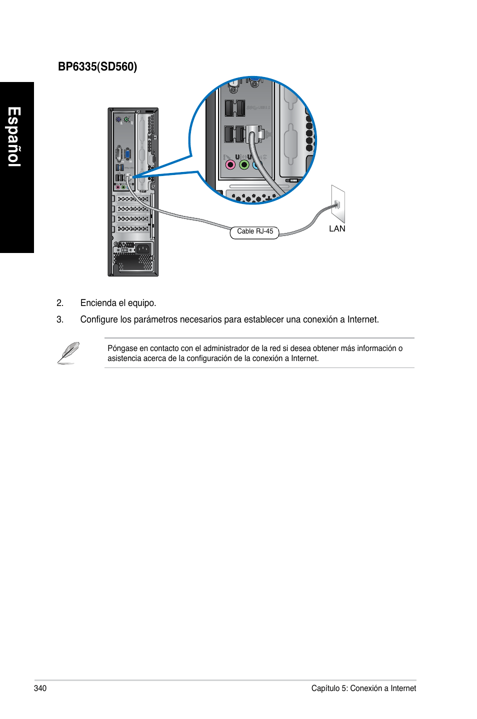 Es pa ño l es pa ño l | Asus BP6335 User Manual | Page 342 / 510