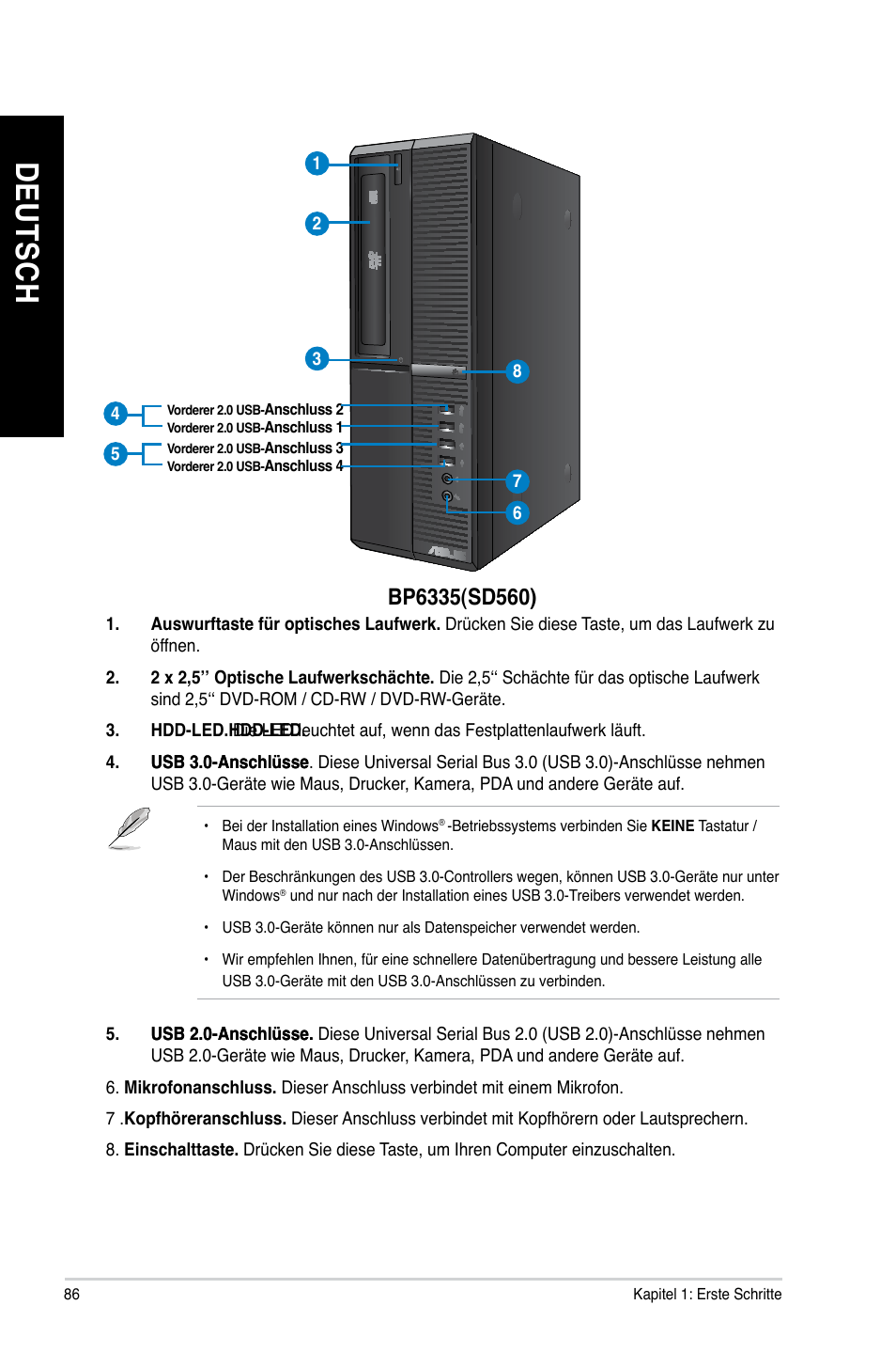 De ut sc h de ut sc h de ut sc h de ut sc h | Asus BP6335 User Manual | Page 88 / 510