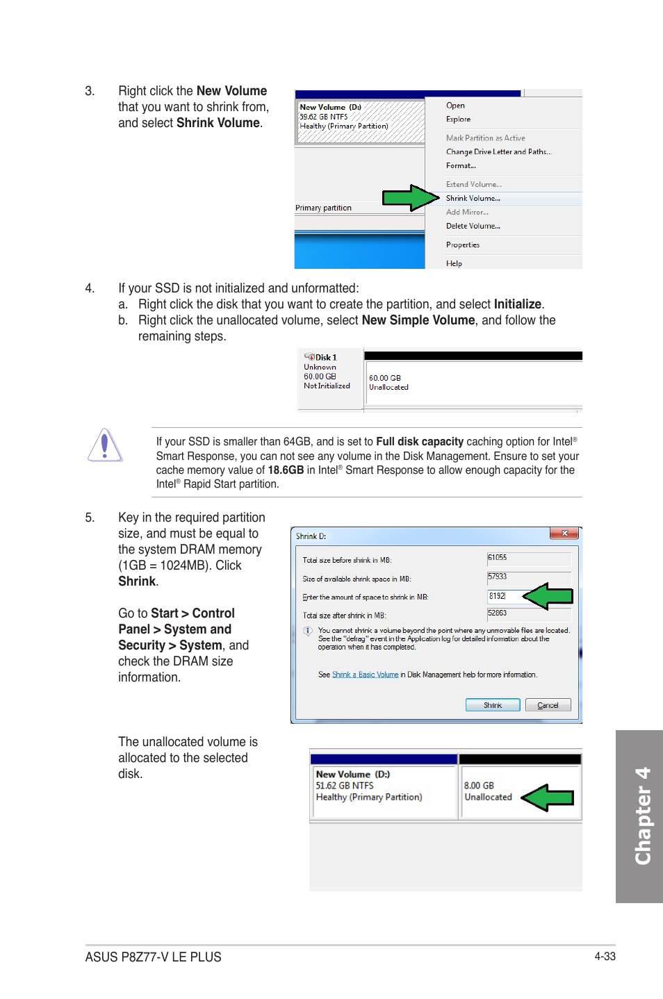 Chapter 4 | Asus P8Z77-V LE PLUS User Manual | Page 141 / 174