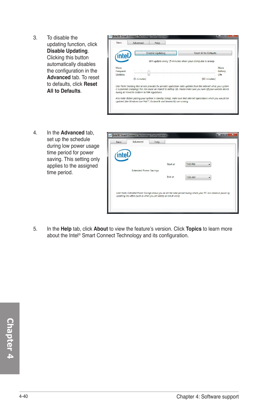 Chapter 4 | Asus P8Z77-V LE PLUS User Manual | Page 148 / 174