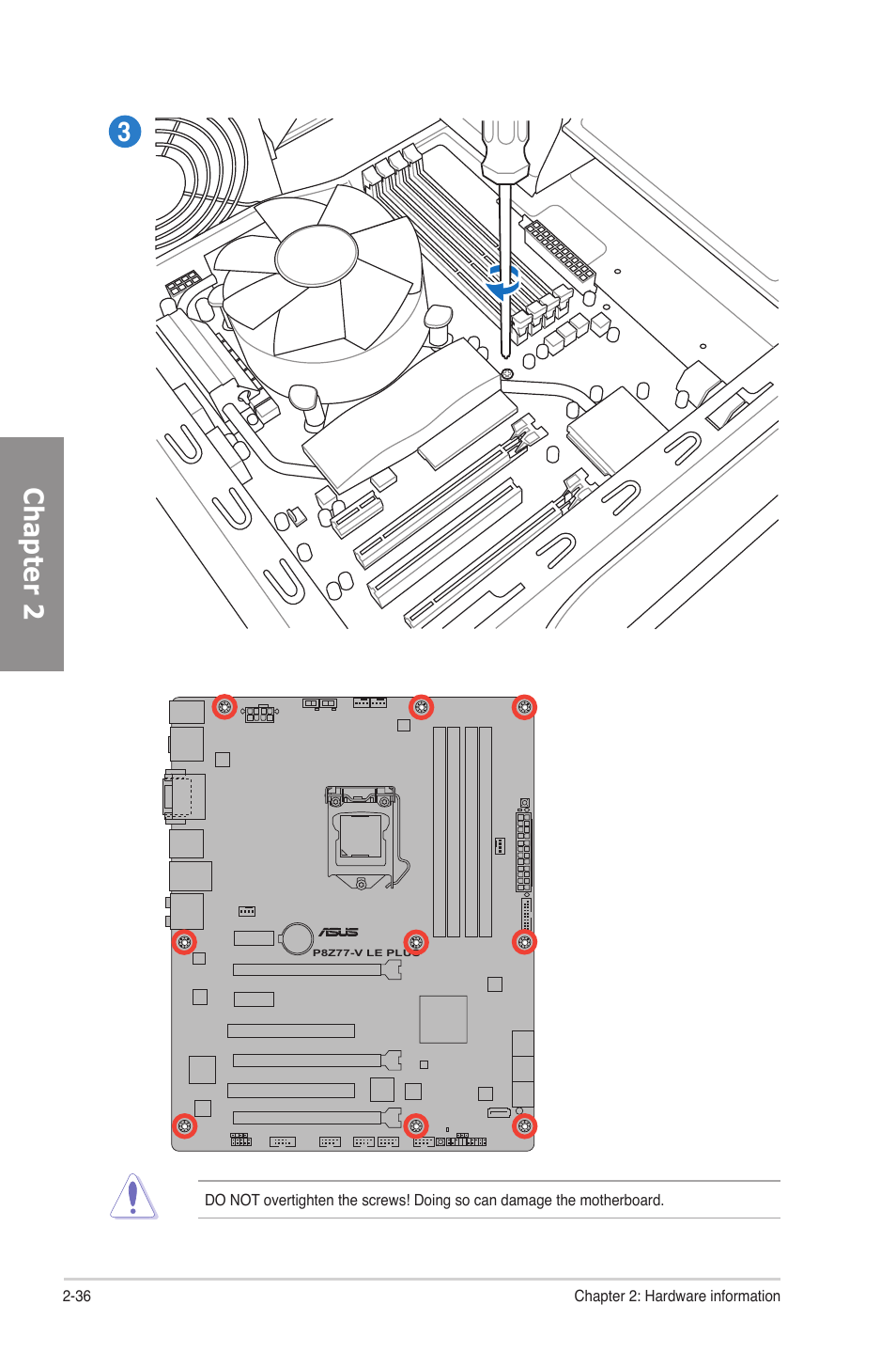 Chapter 2 | Asus P8Z77-V LE PLUS User Manual | Page 56 / 174