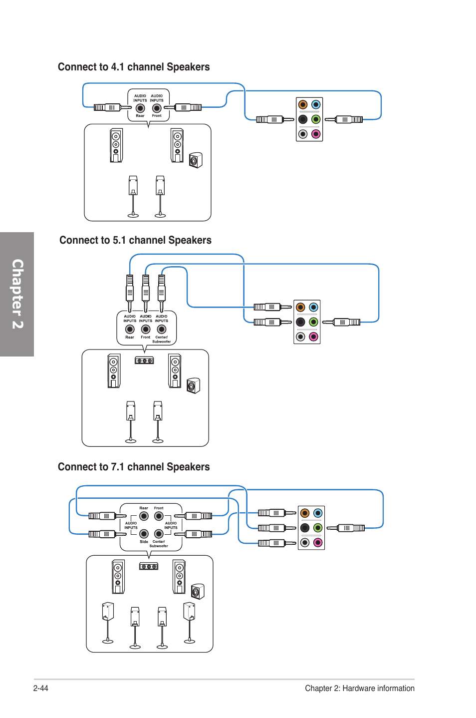 Chapter 2 | Asus P8Z77-V LE PLUS User Manual | Page 64 / 174