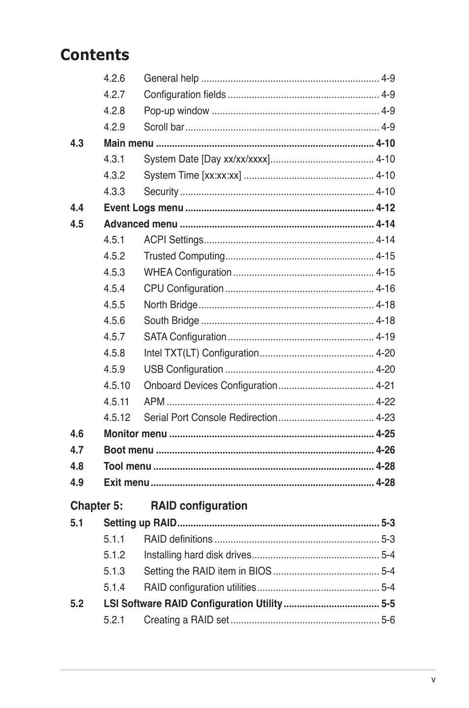 Asus P8B-MX User Manual | Page 5 / 150