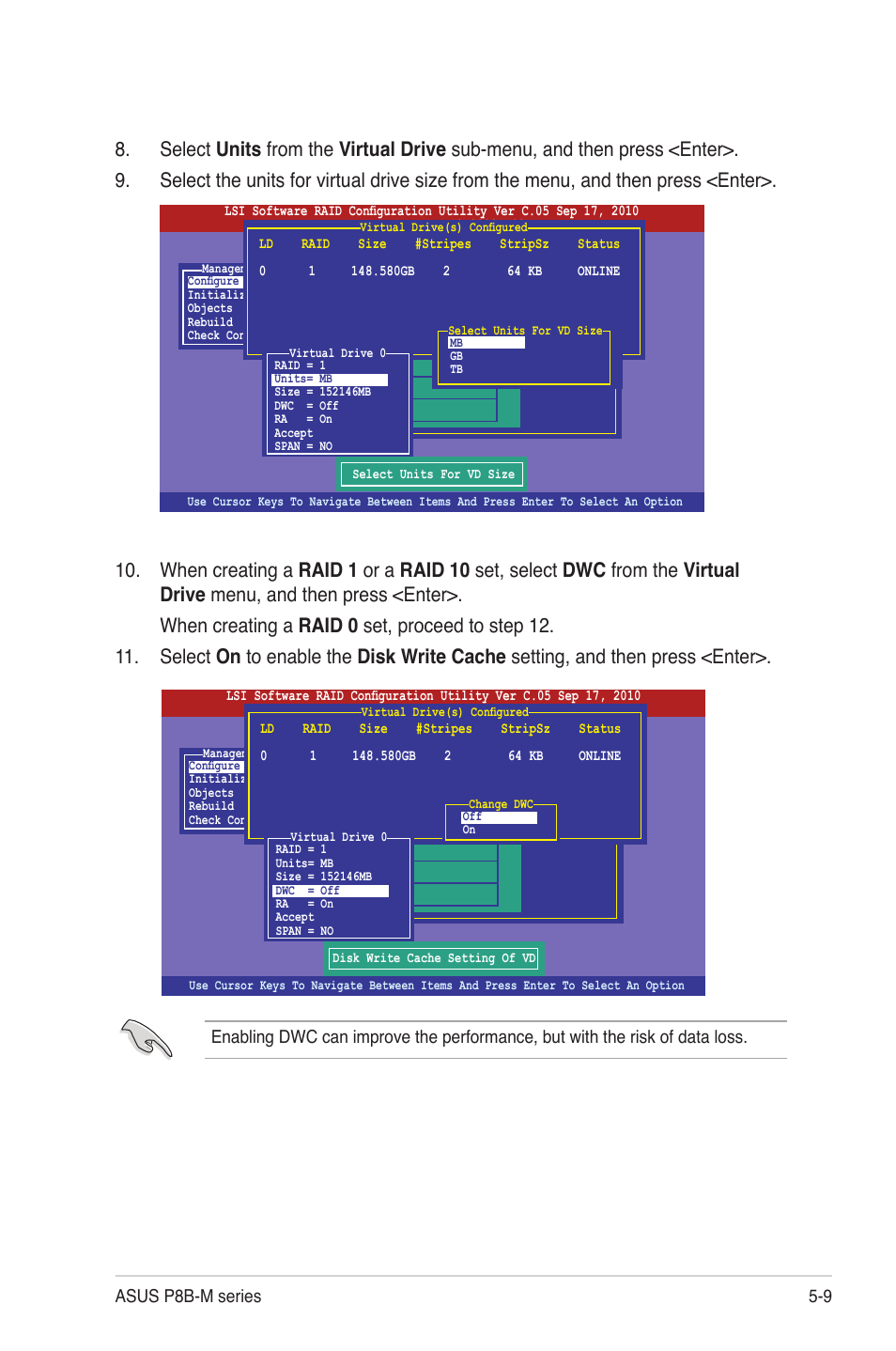 Asus p8b-m series 5-9 | Asus P8B-MX User Manual | Page 95 / 150