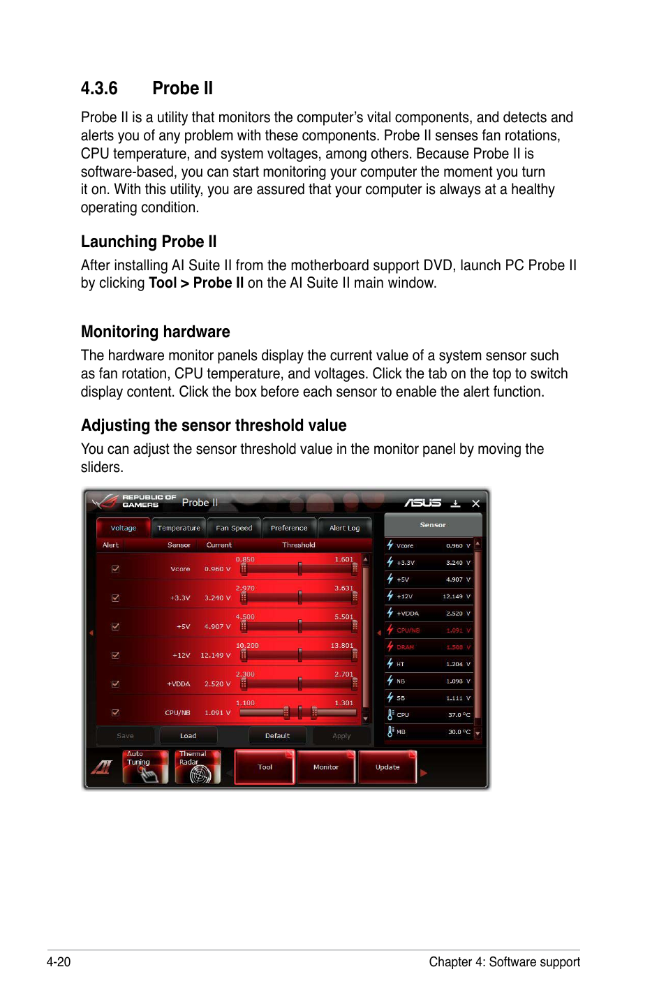 Probe.ii | Asus Crosshair V Formula/ThunderBolt User Manual | Page 154 / 193