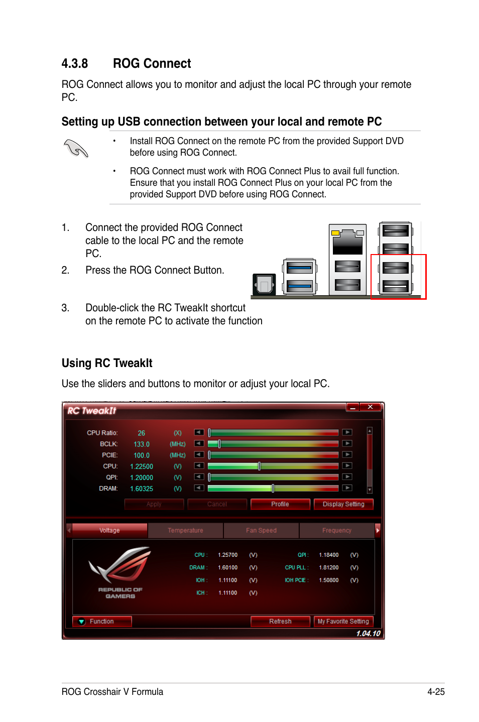 Rog.connect | Asus Crosshair V Formula/ThunderBolt User Manual | Page 159 / 193