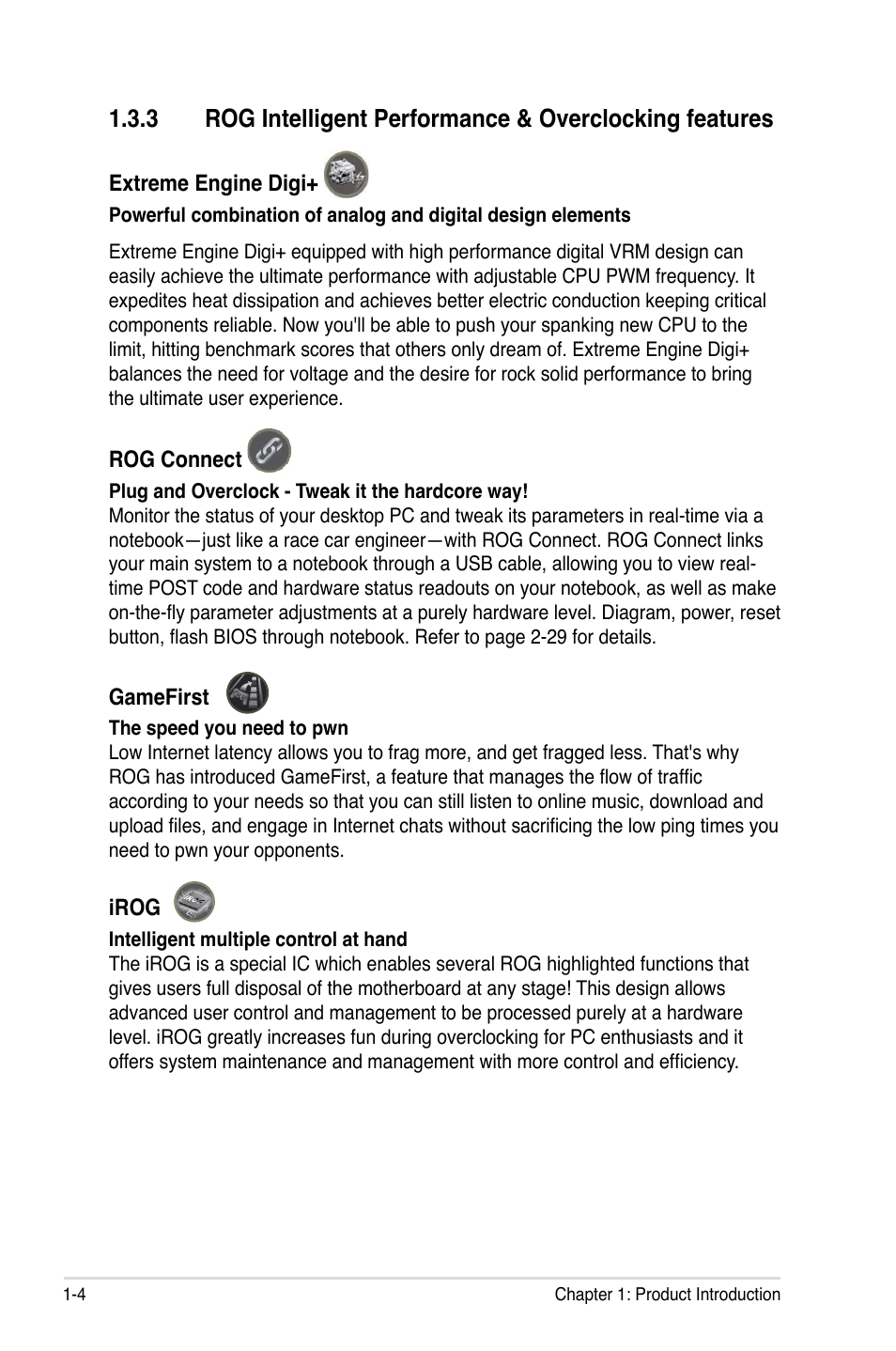 Rog.intelligent.performance.&.over | Asus Crosshair V Formula/ThunderBolt User Manual | Page 24 / 193