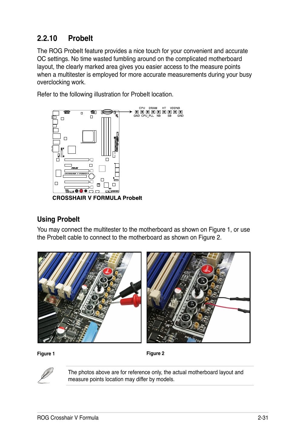 Probeit, Using.probeit | Asus Crosshair V Formula/ThunderBolt User Manual | Page 61 / 193