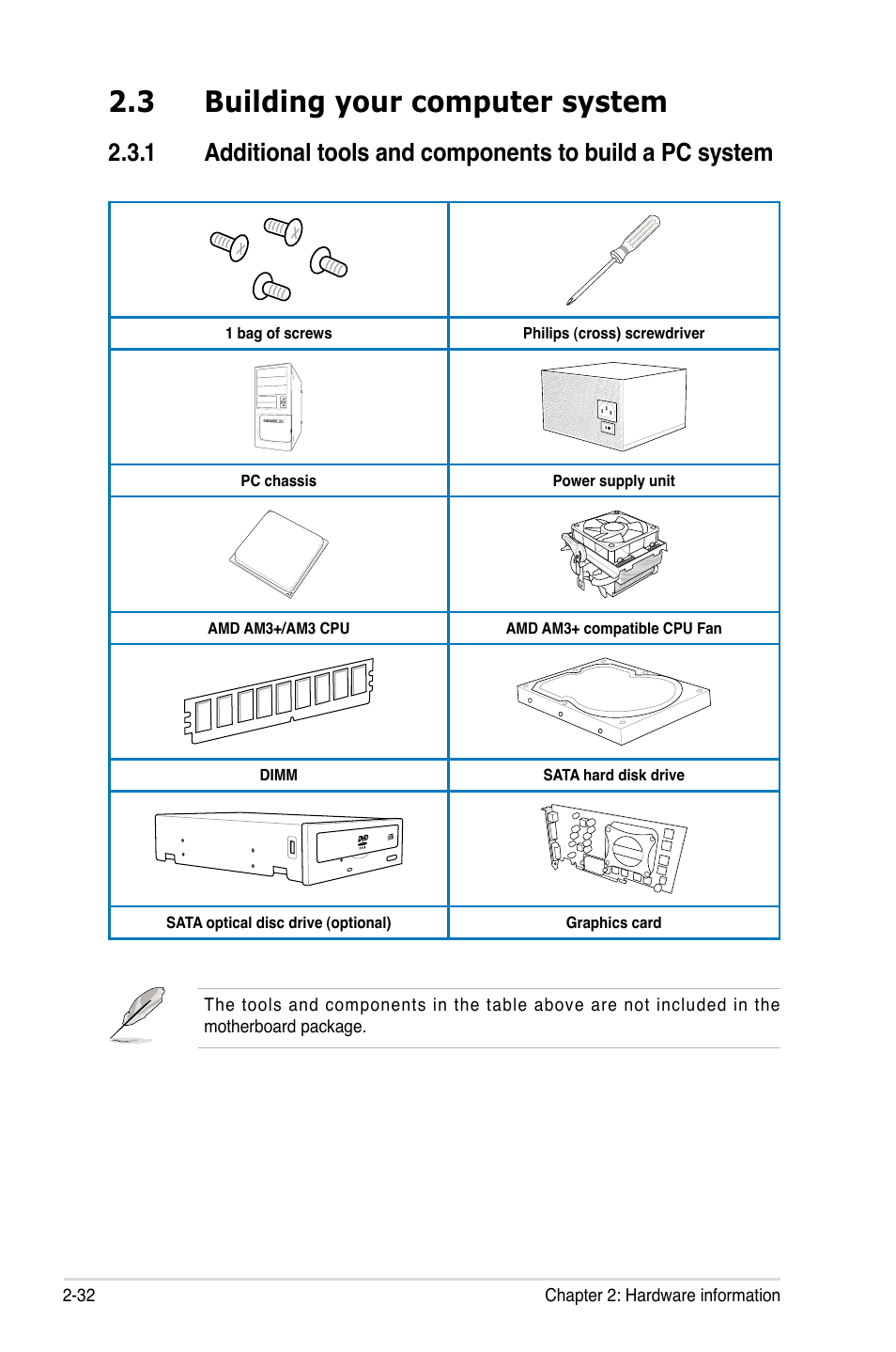 3 building your computer system | Asus Crosshair V Formula/ThunderBolt User Manual | Page 62 / 193