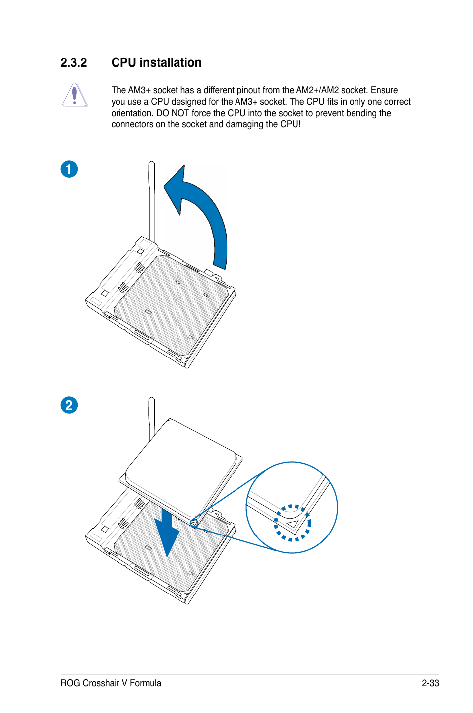 Cpu.installation | Asus Crosshair V Formula/ThunderBolt User Manual | Page 63 / 193