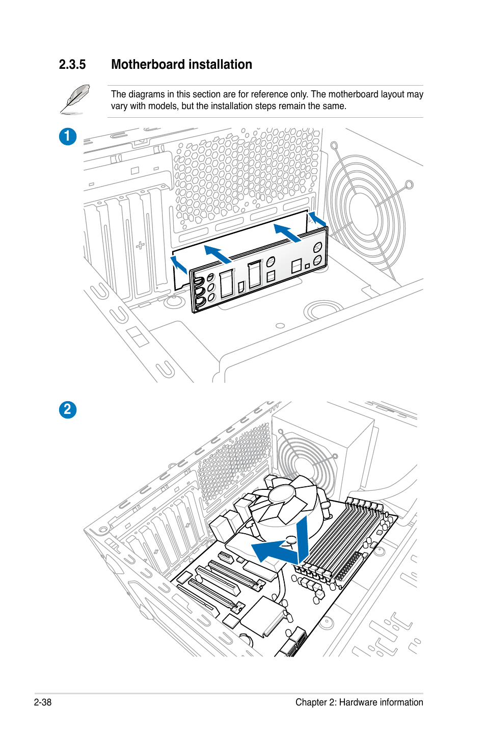 Motherboard.installation | Asus Crosshair V Formula/ThunderBolt User Manual | Page 68 / 193