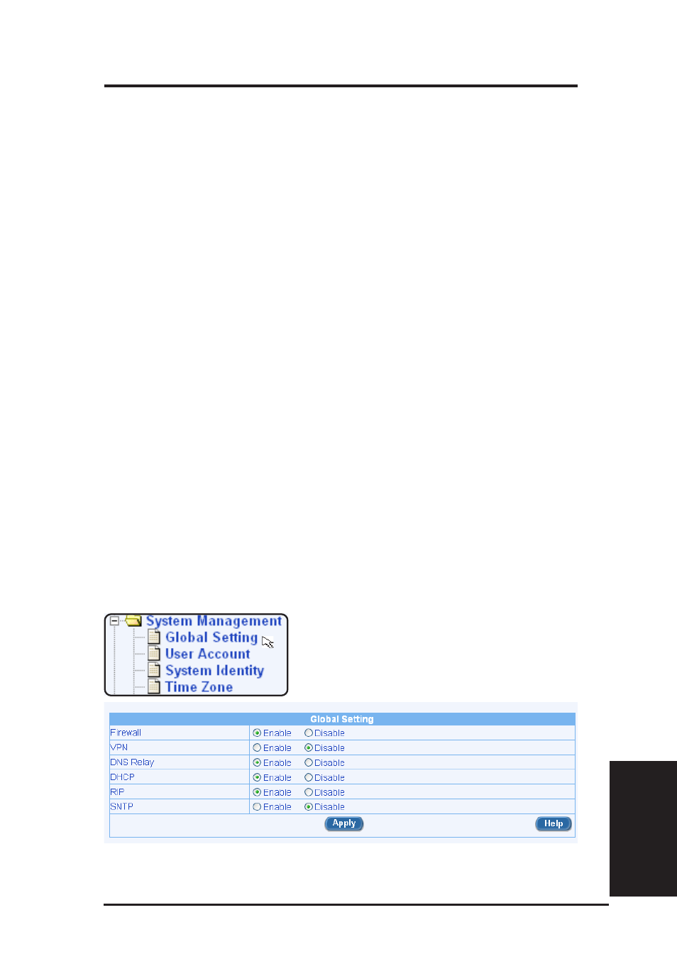 System management, 1 global setting configuration | Asus SL6000 User Manual | Page 108 / 137