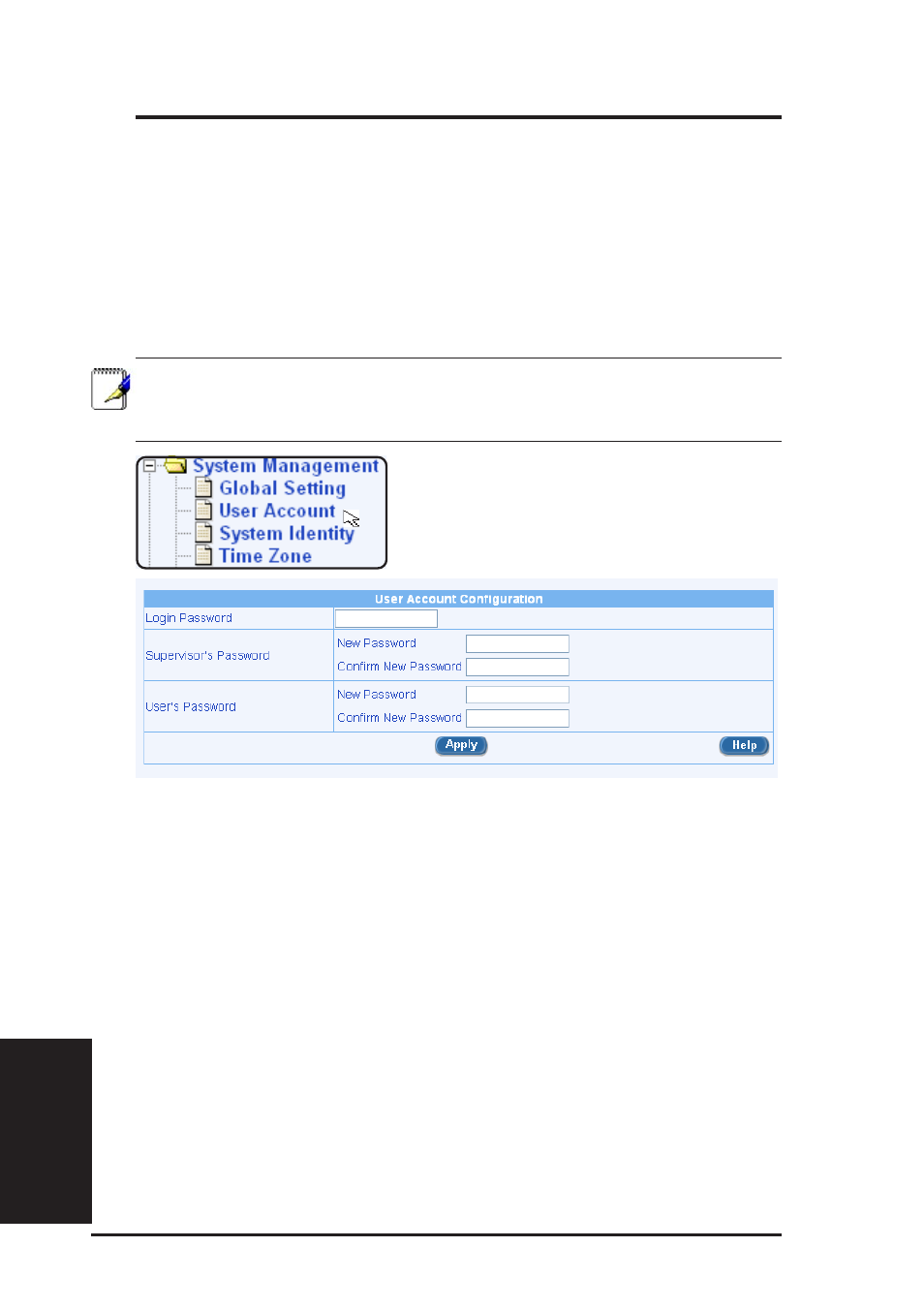 2 user account management, Chapter 12 | Asus SL6000 User Manual | Page 109 / 137