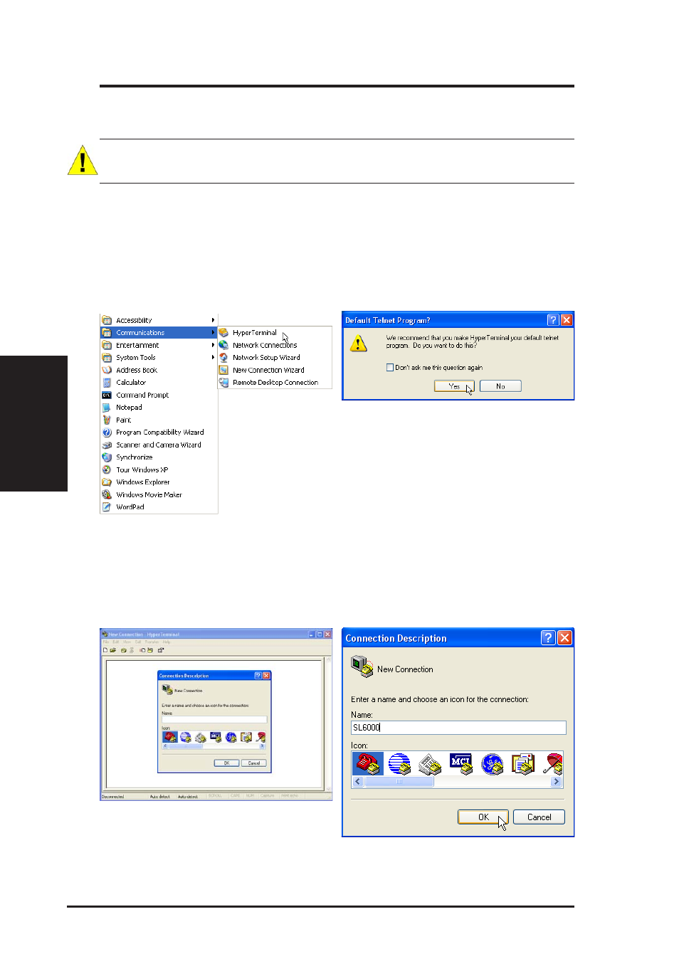 B.1 recall default configuration by “reset” button, Appendix | Asus SL6000 User Manual | Page 123 / 137