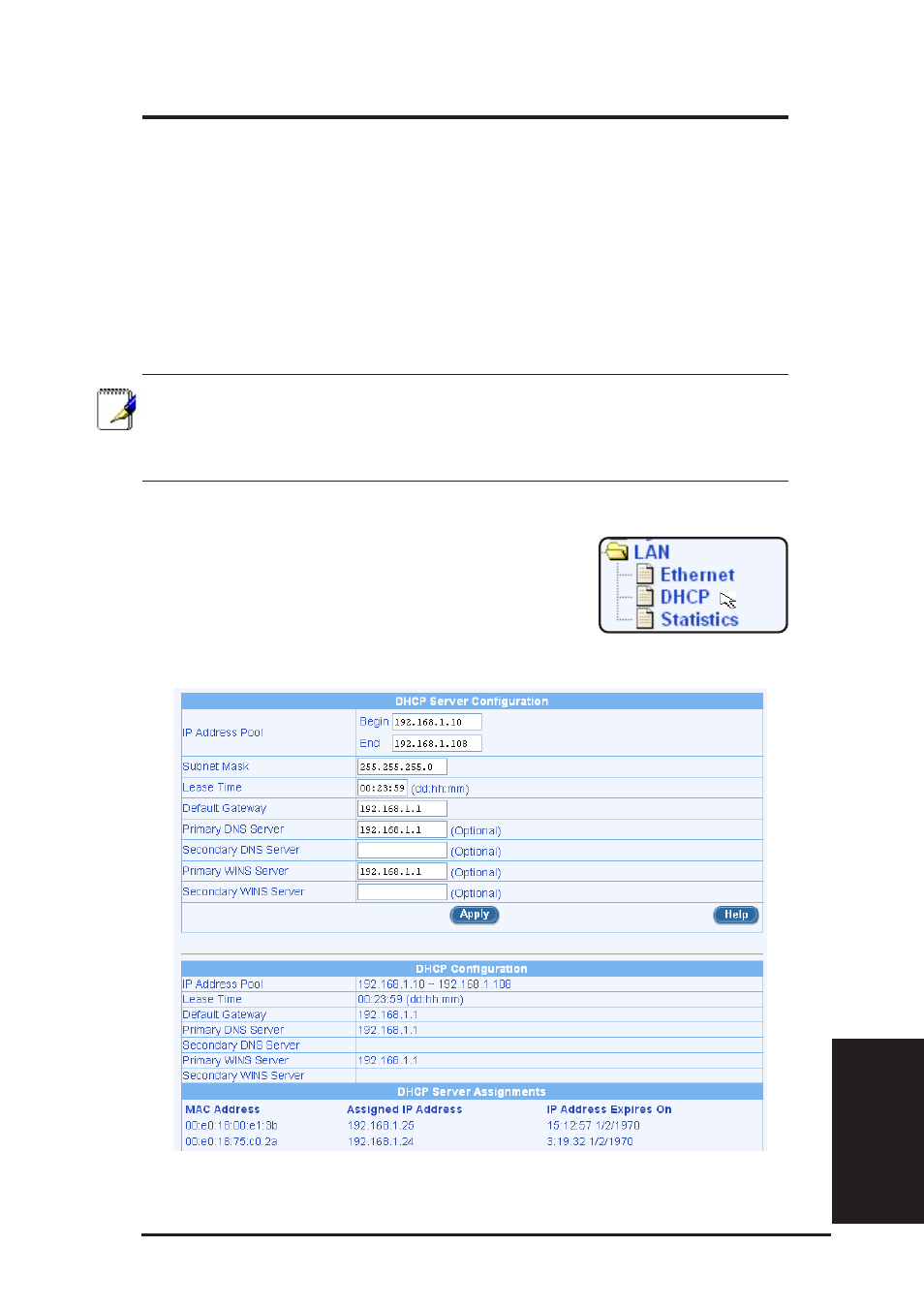 2 why use dhcp, 3 configuring dhcp server | Asus SL6000 User Manual | Page 40 / 137