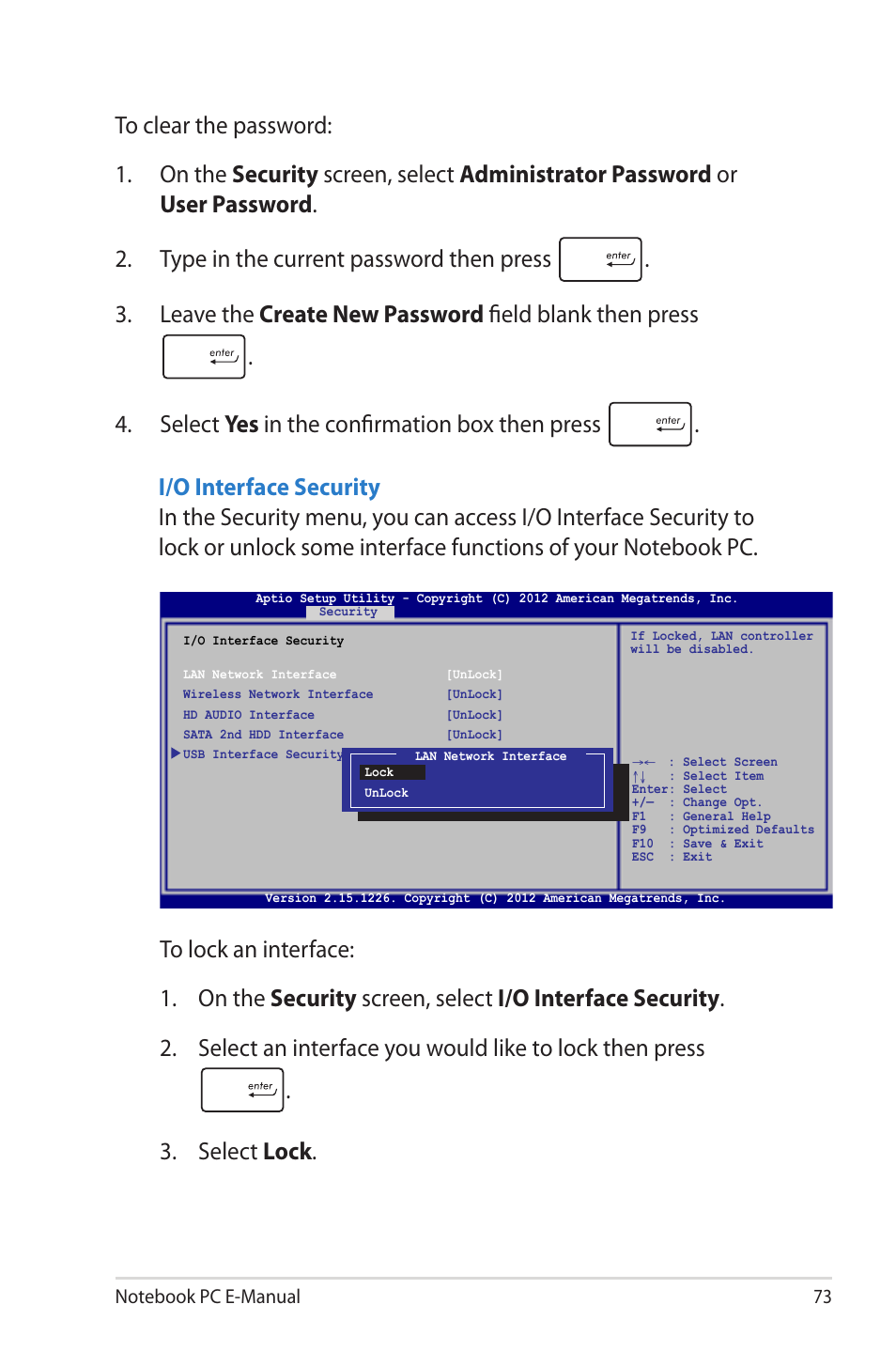 Asus UX51VZ User Manual | Page 73 / 104