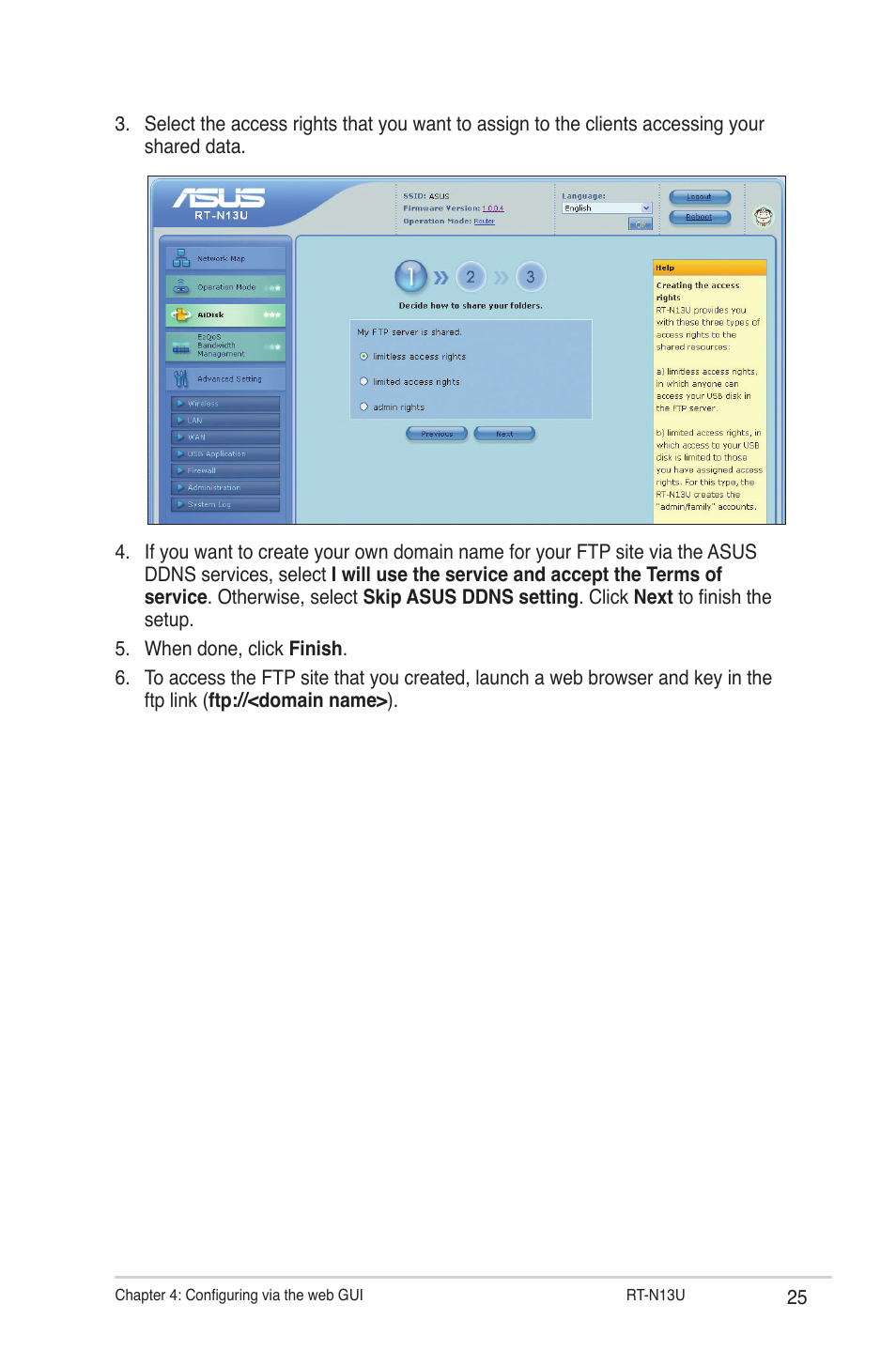 Asus RT-N13U User Manual | Page 25 / 61