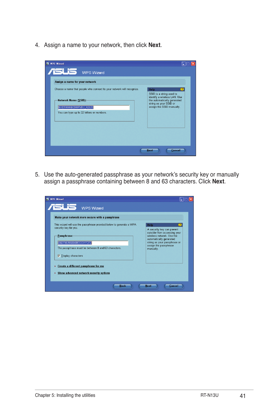 Asus RT-N13U User Manual | Page 41 / 61