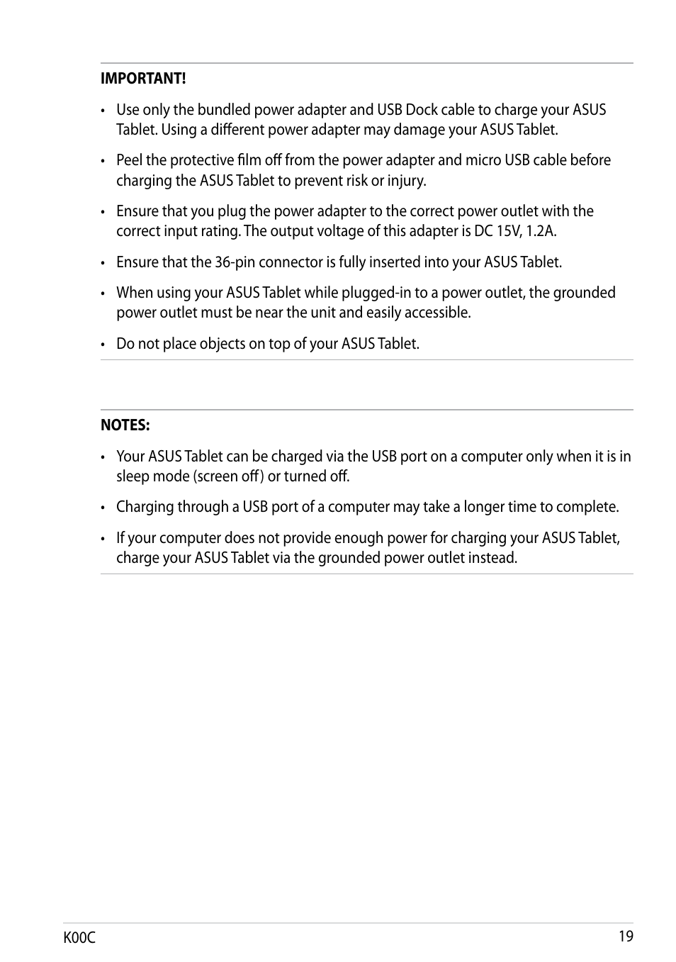 Asus Transformer Pad (TF701T) User Manual | Page 19 / 102