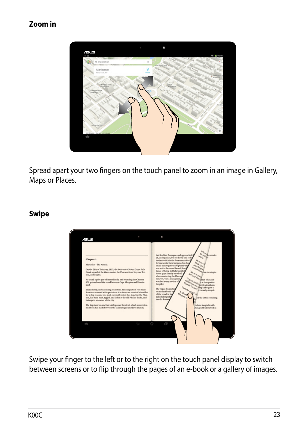 Asus Transformer Pad (TF701T) User Manual | Page 23 / 102